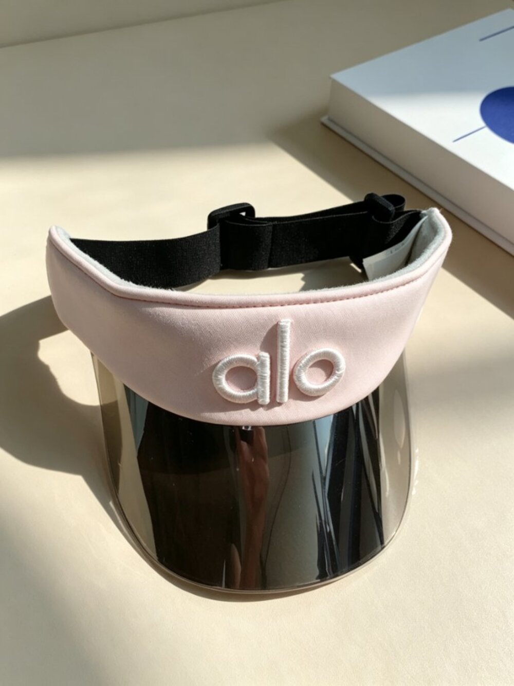 NWT🦩ALO Yoga Vintage Pink Solar Visor Airlift Sport Tennis Cap🏌️